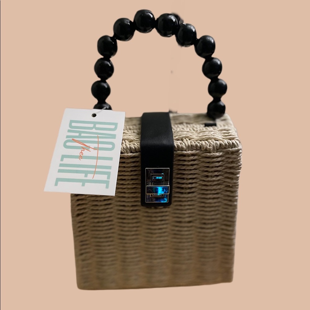 Woven Box Handbag
